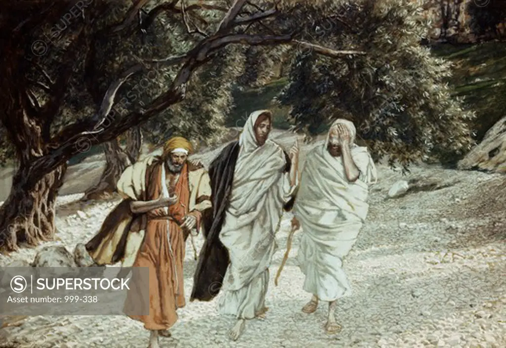 The Disciples on the Road to Emmaus James Tissot (1836-1902 French) Jewish Museum, New York