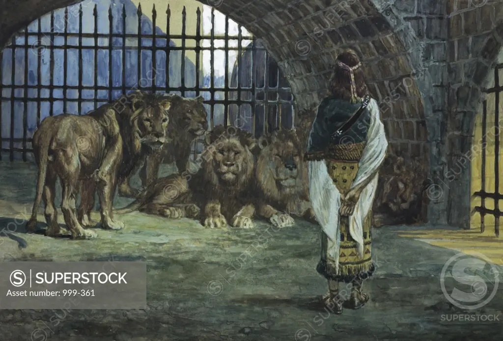Daniel in the Lions Den James Tissot (1836-1902/French) Jewish Museum, New York