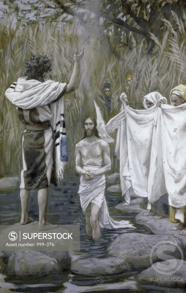 Baptism of Jesus James Tissot (1839-1902/ French)