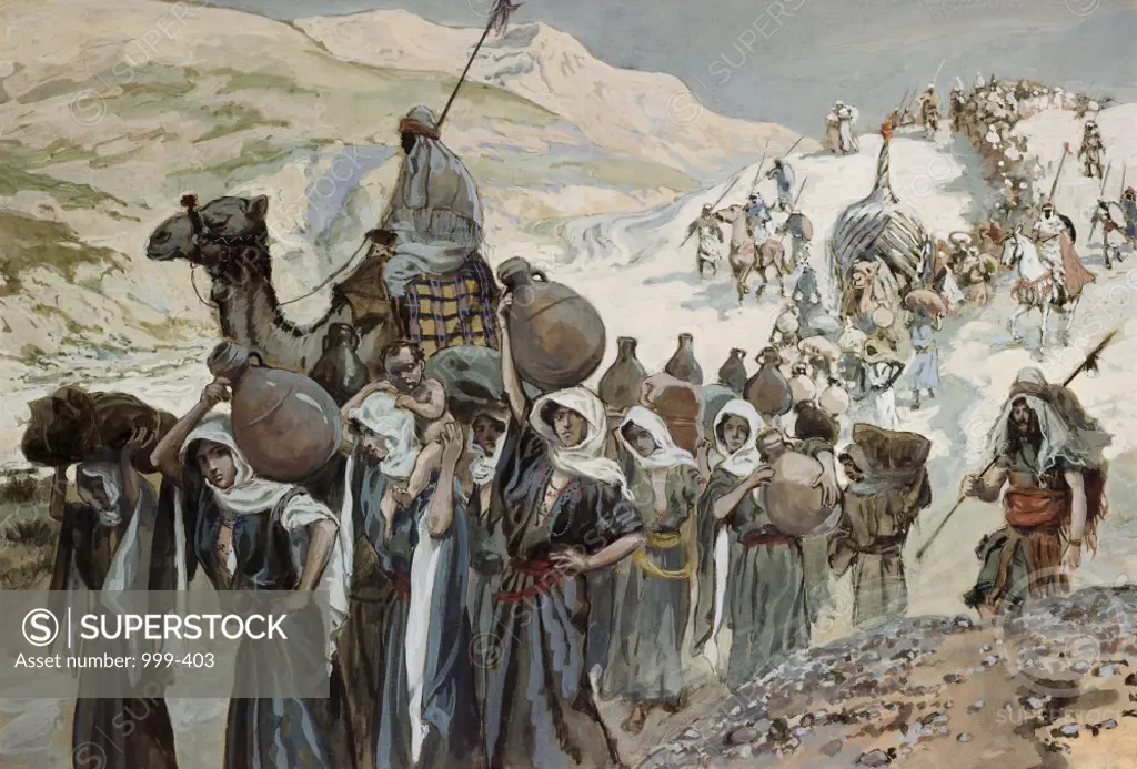 The Women of Ziklag Taken into Captivity James Tissot (1836-1902/French) Jewish Museum, New York