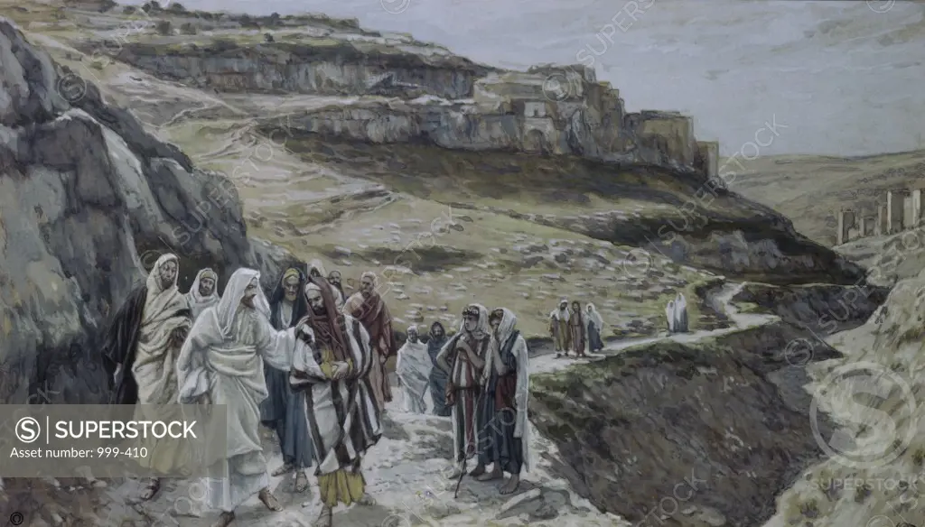 Christ Discoursing with his Disciples  James Tissot (1836-1902 French)