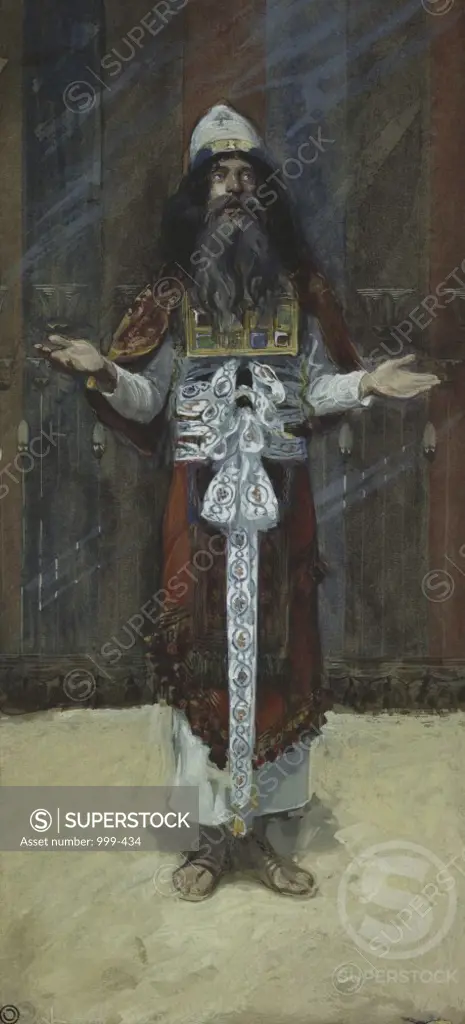 The Costume of the High Priest James J. Tissot (1836-1902/French) Jewish Museum, New York, USA