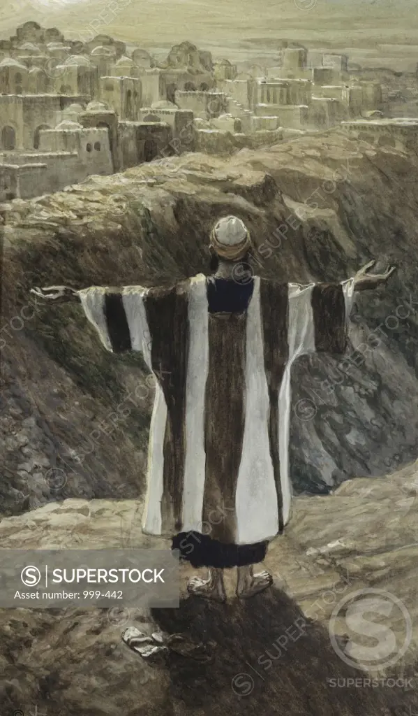 I Will Worship toward Thy Temple James J. Tissot (1836-1902/French) Jewish Museum, New York, USA