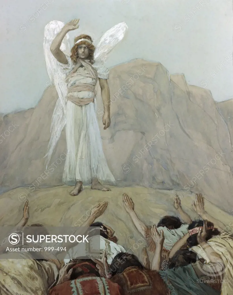 The Angel's Rebuke  James J. Tissot (1836-1902/French)  Jewish Museum, New York  