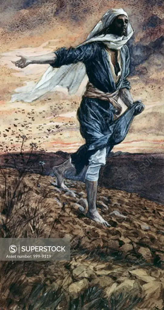 The Parable of the Sower James Tissot (1836-1902 French) 