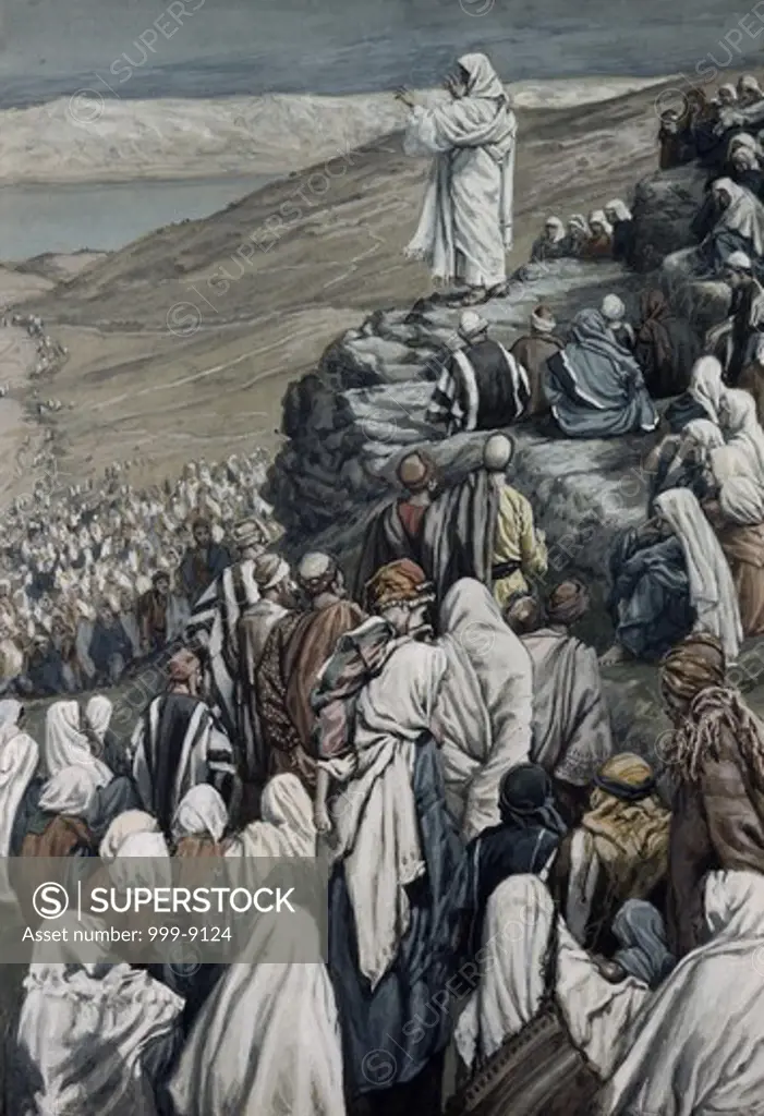 Sermon on the Mount  James Tissot (1836-1902 French)