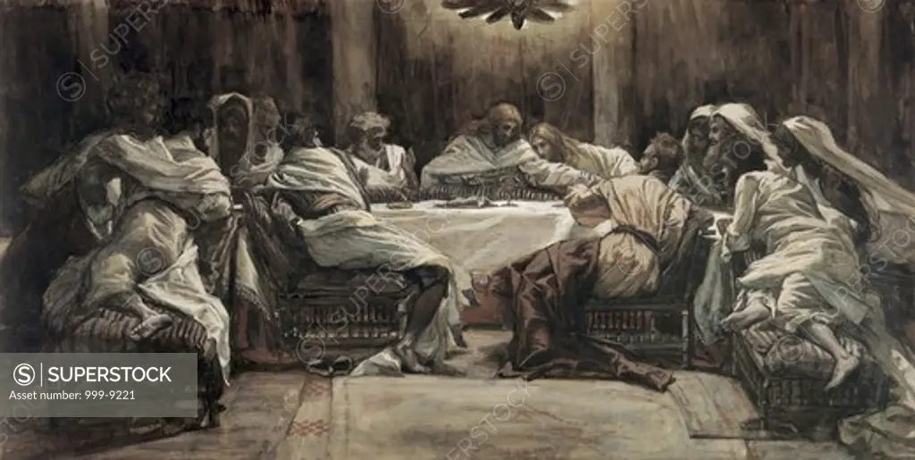 The Lord's Supper James Tissot (1836-1902/French)