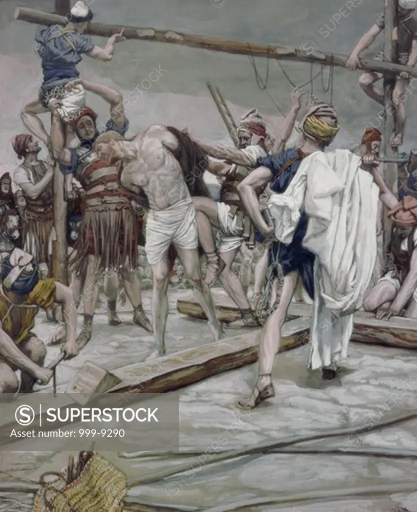 Jesus Stripped of His Raiment James Tissot (1836-1902 French)