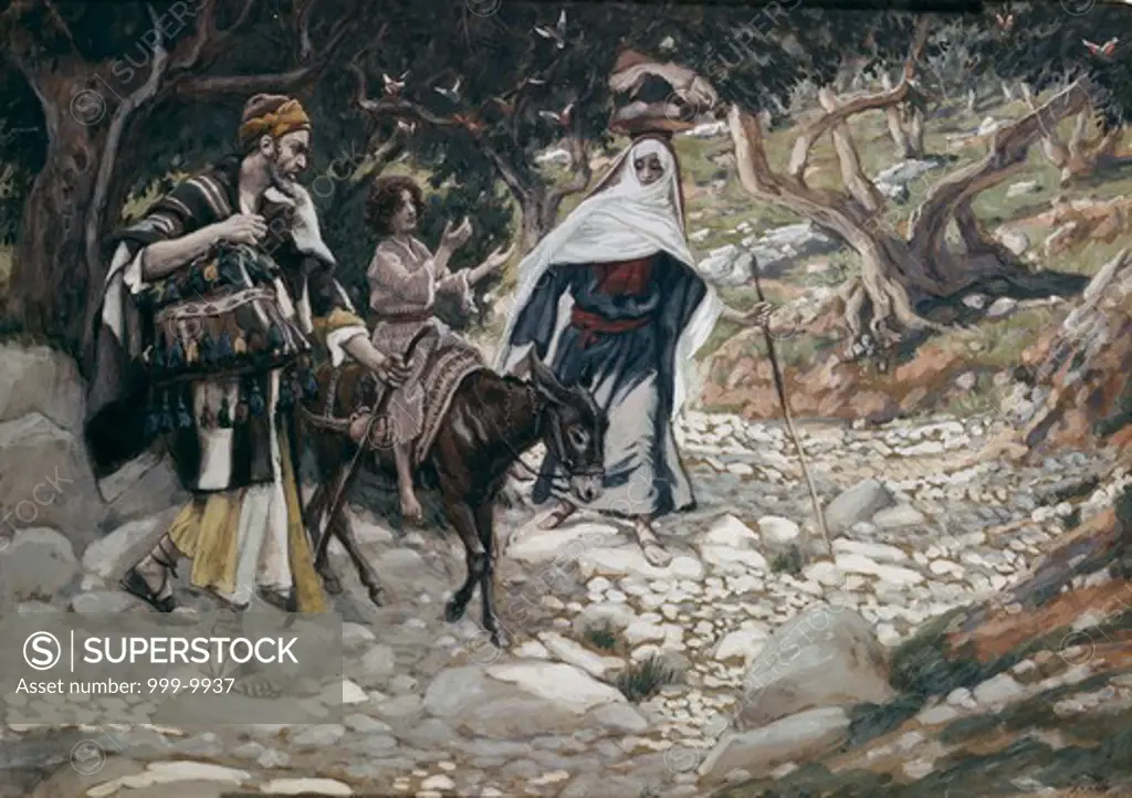 Return from Egypt James Tissot (1836-1902 French)